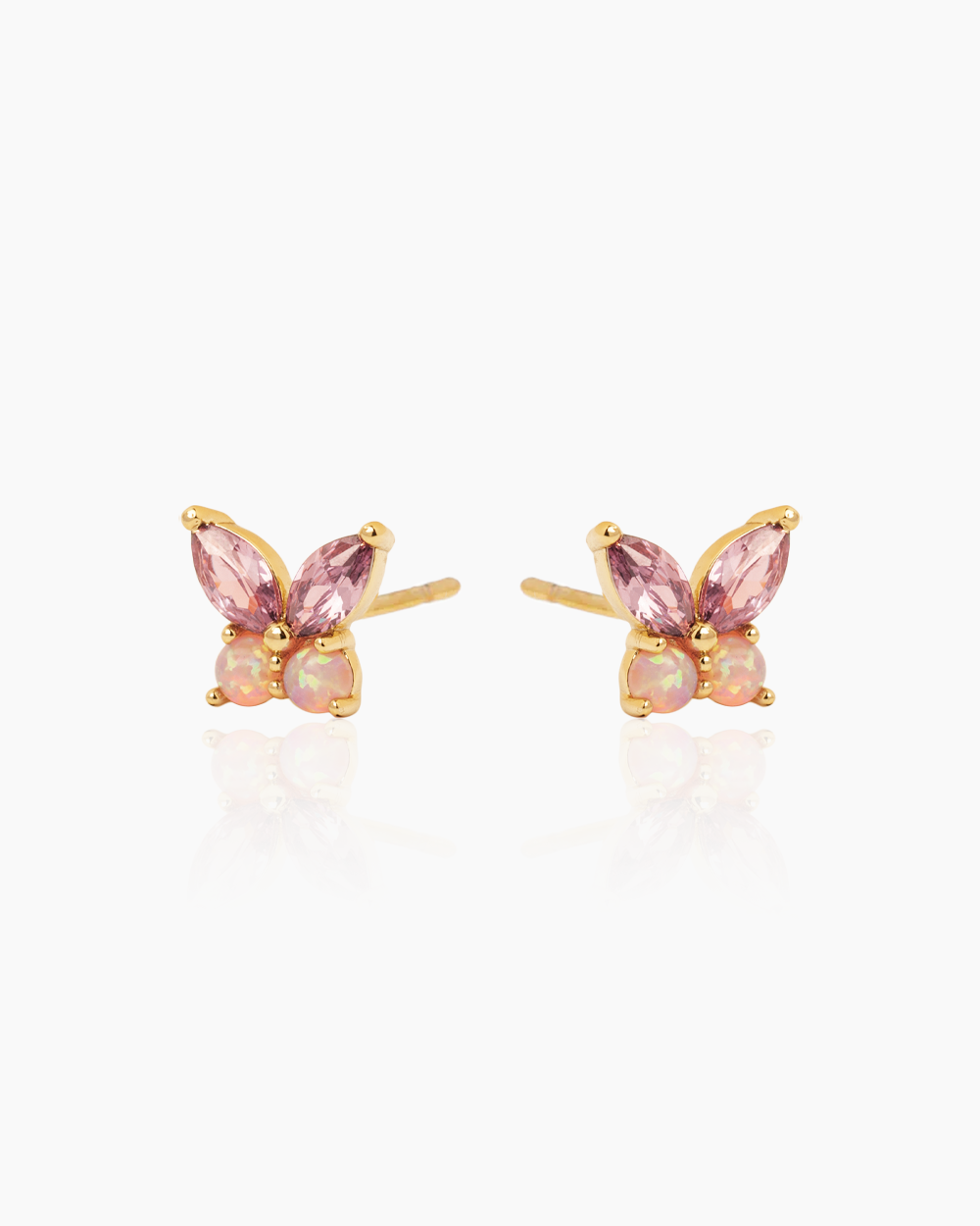 Butterfly Gold Studs