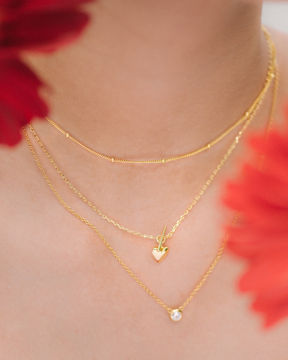 Amore Gold Necklace