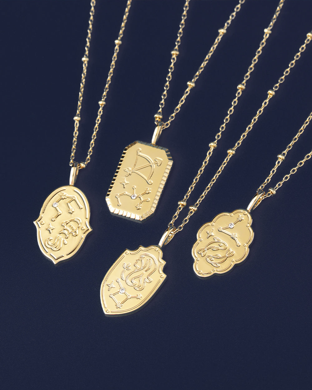 Zodiac Gold Necklace