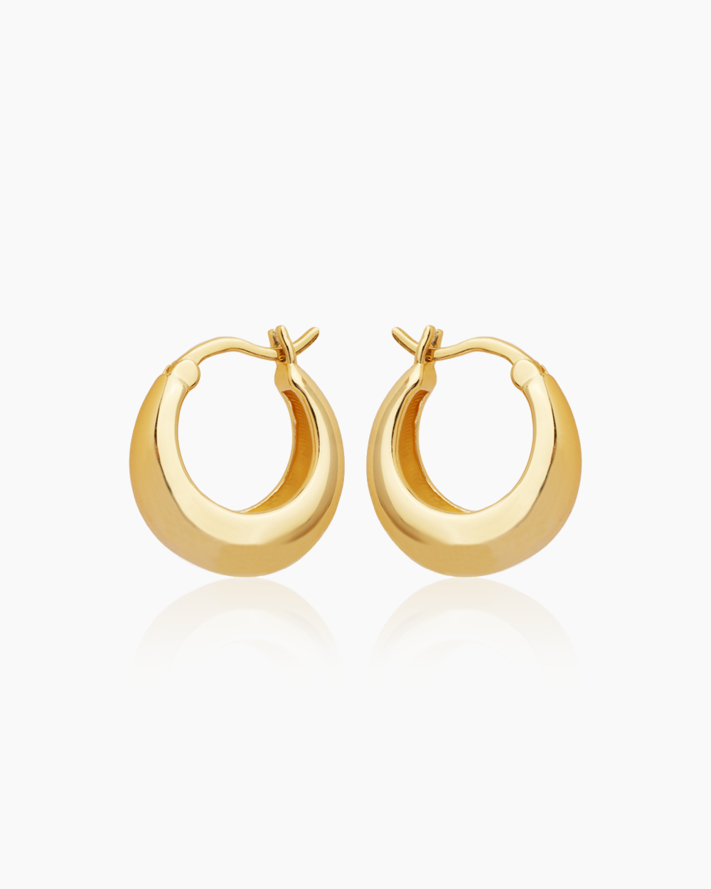 Hailey Gold Hoops